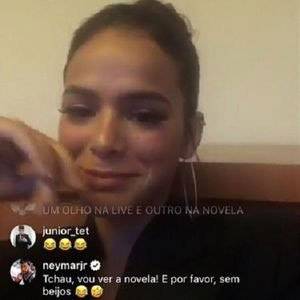 Neymar Bruna live