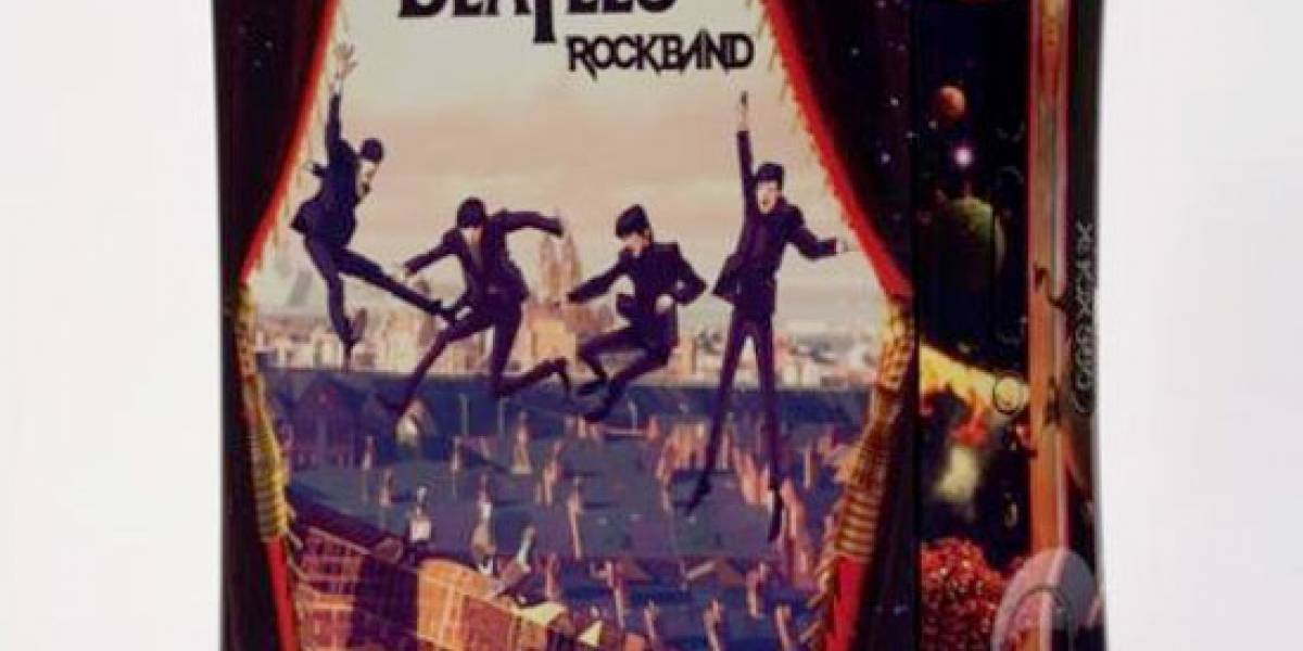 Xbox 360 edición The Beatles Rock Band en subasta