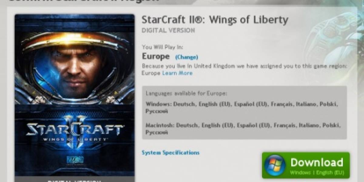 Ya se puede descargar el cliente de StarCraft II