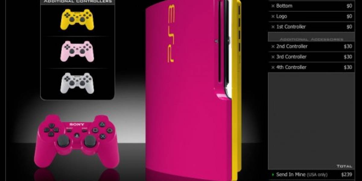 Cambia de color a tu PS3... por otro más feo