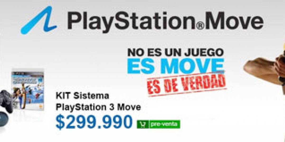 Ya se puede pre-ordenar el PlayStation Move en Chile