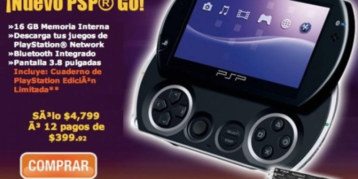 México: La preventa del PSP Go ya comenzó