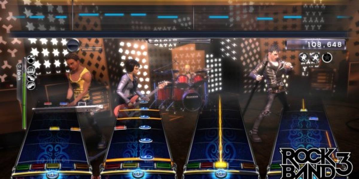 Rock Band 3 llegará el 26 de Octubre a Norteamérica