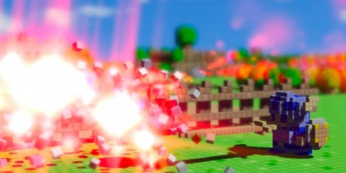 3D dot game heroes es moderno y retro a la vez