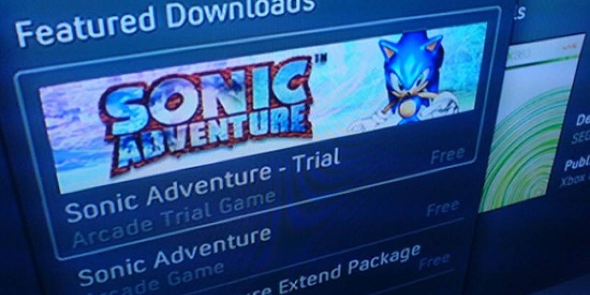 Futurología: Sonic Adventure en Xbox Live Arcade
