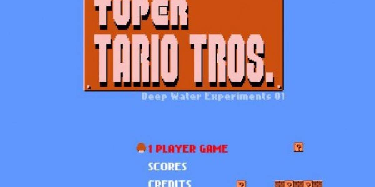 Tetris y Mario: Tuper Tario Tros.