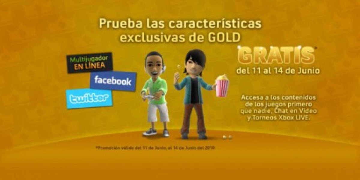 Xbox LIVE Gold gratis este fin de semana