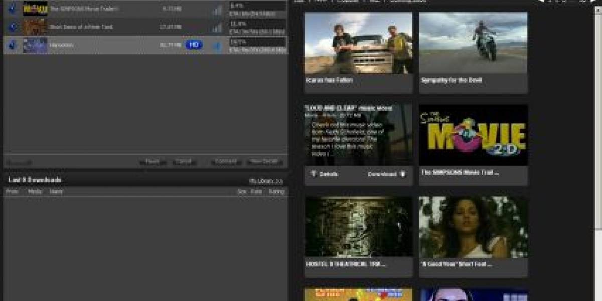 Zudeo de Azureus: HDTV por BitTorrent