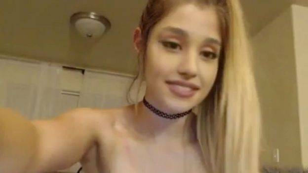  Fotomontaje con la cara de Ariana Grande