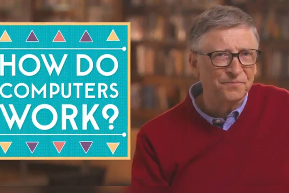 Bill Gates explica Cómo Funcionan las Computadoras