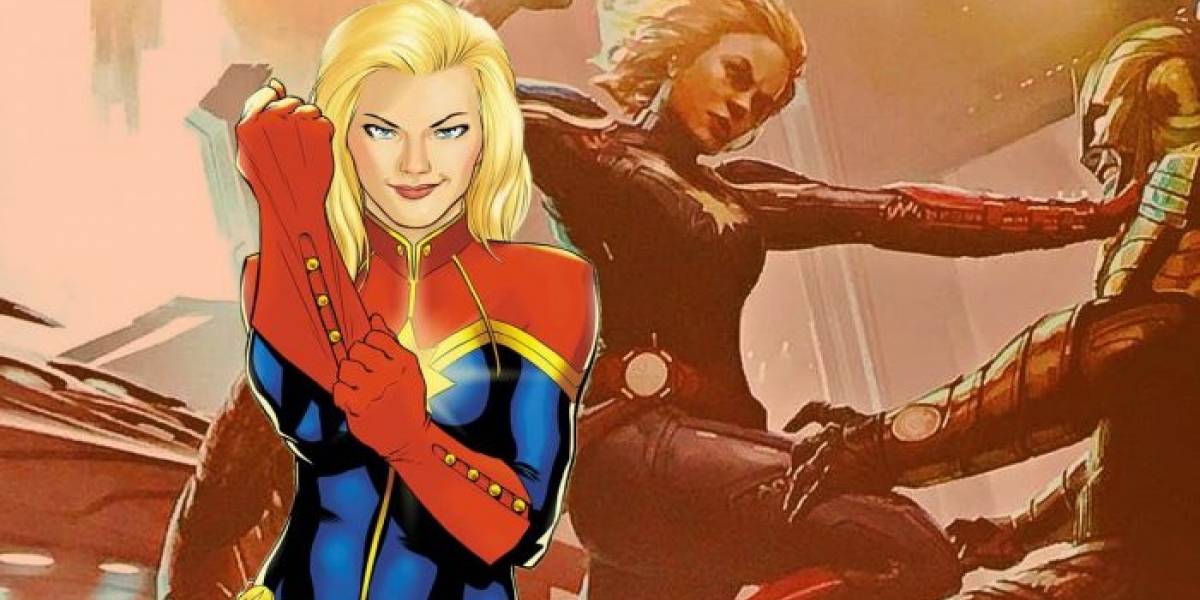 Captain Marvel filtra sus primeras fotos de grabaciones y son extrañas