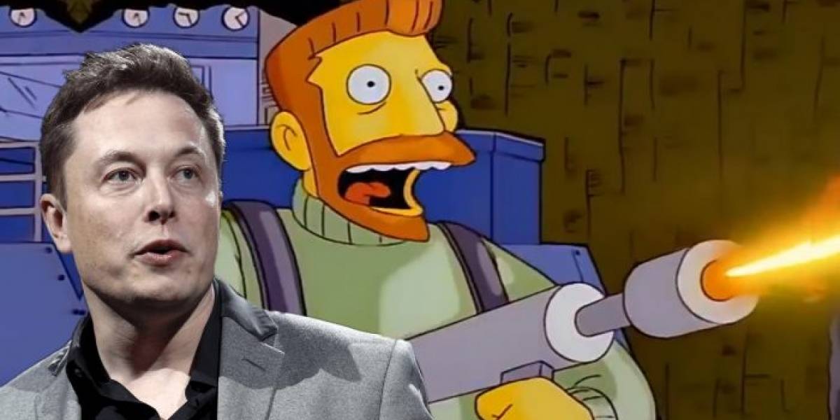 Elon Musk admite que es un villano de Los Simpson