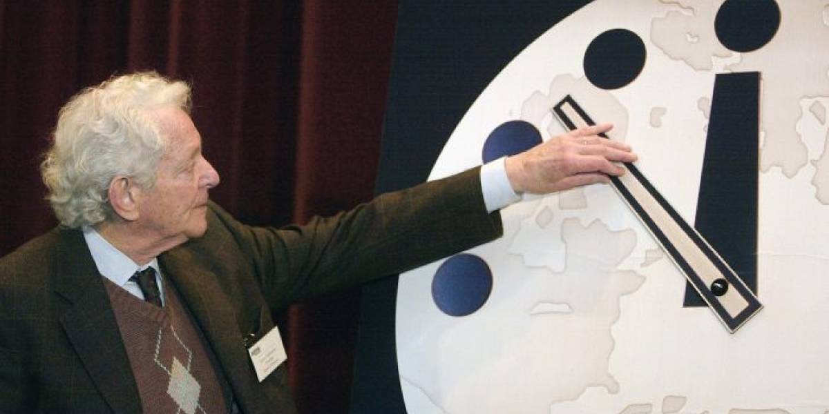 Doomsday clock: se adelanta el final de la raza humana