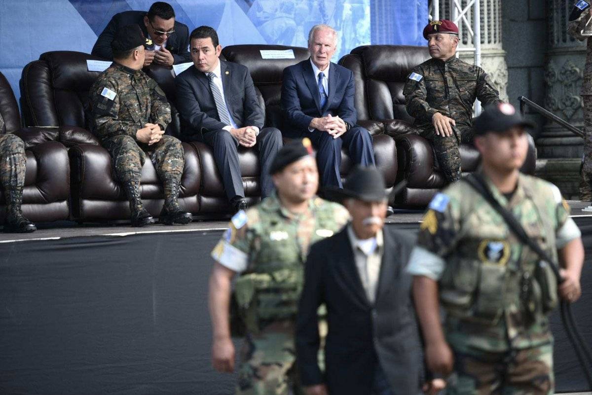 Jimmy Morales y Álvaro Arzú
