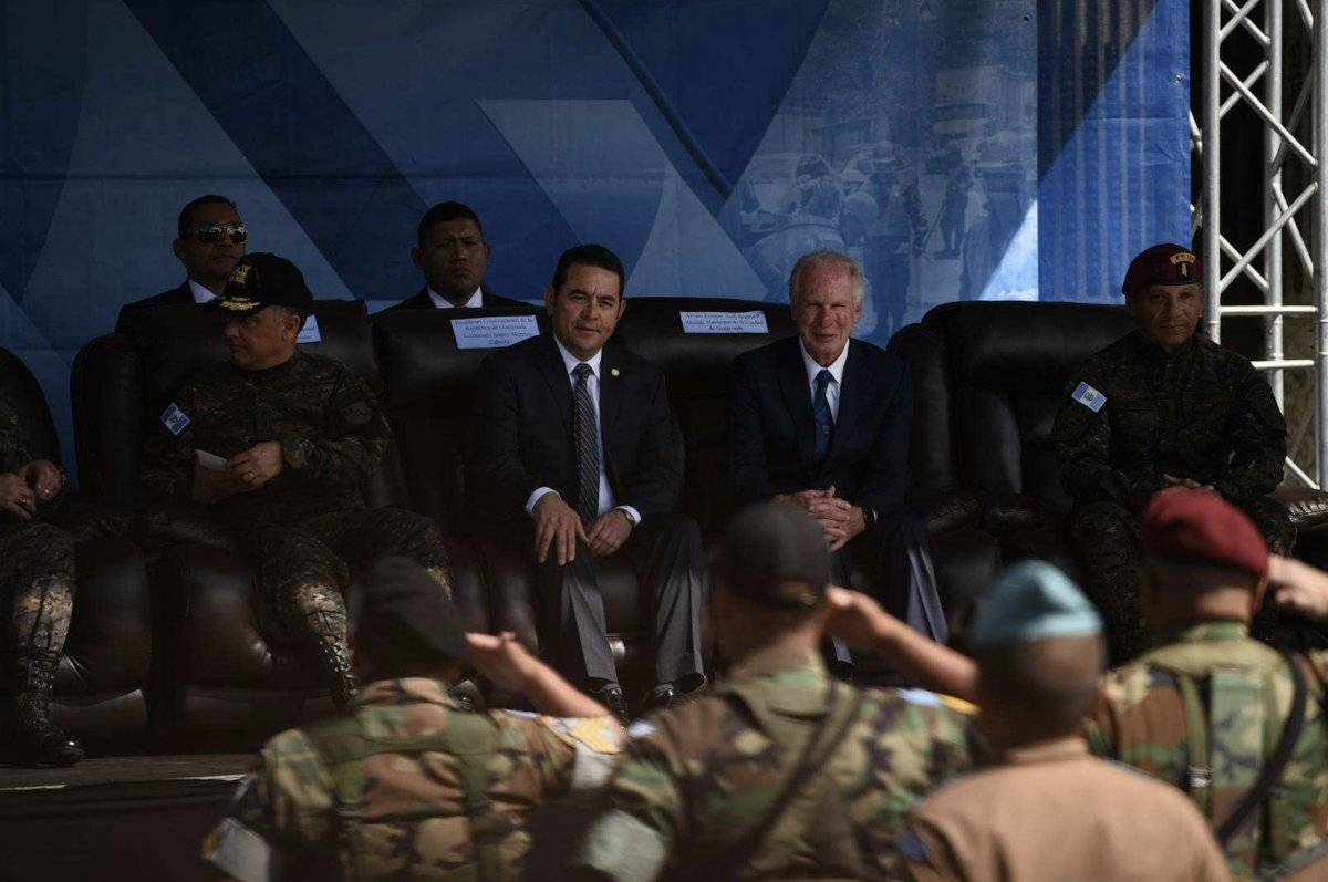 Jimmy Morales y Álvaro Arzú