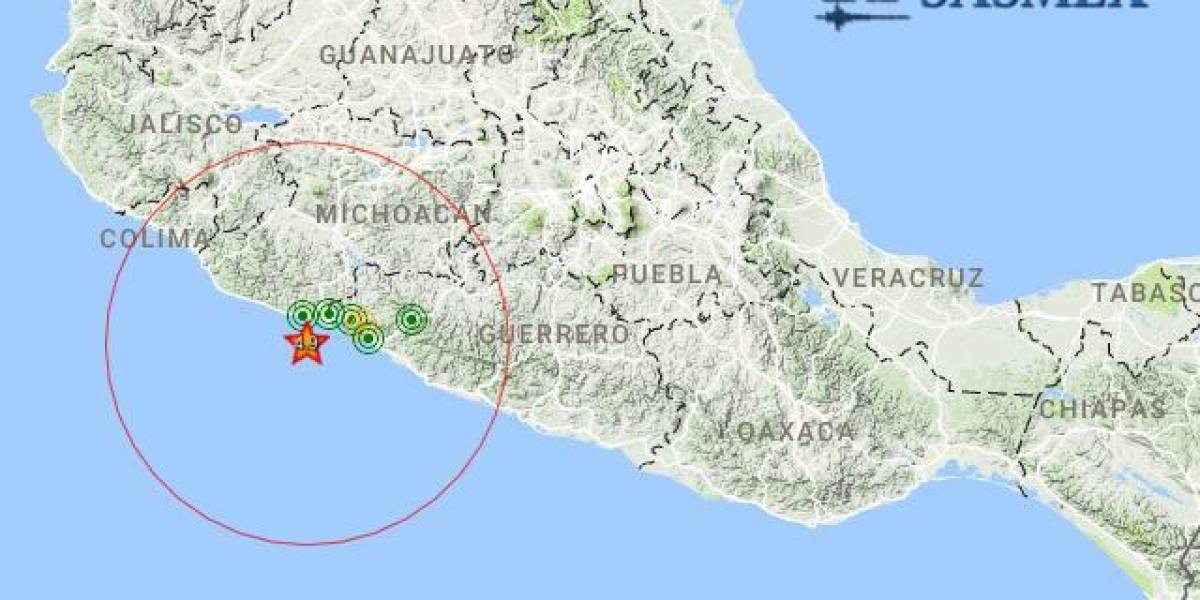 Se registra sismo en Lázaro Cárdenas