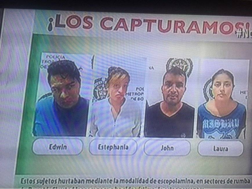Capturados Fabián Herrera
