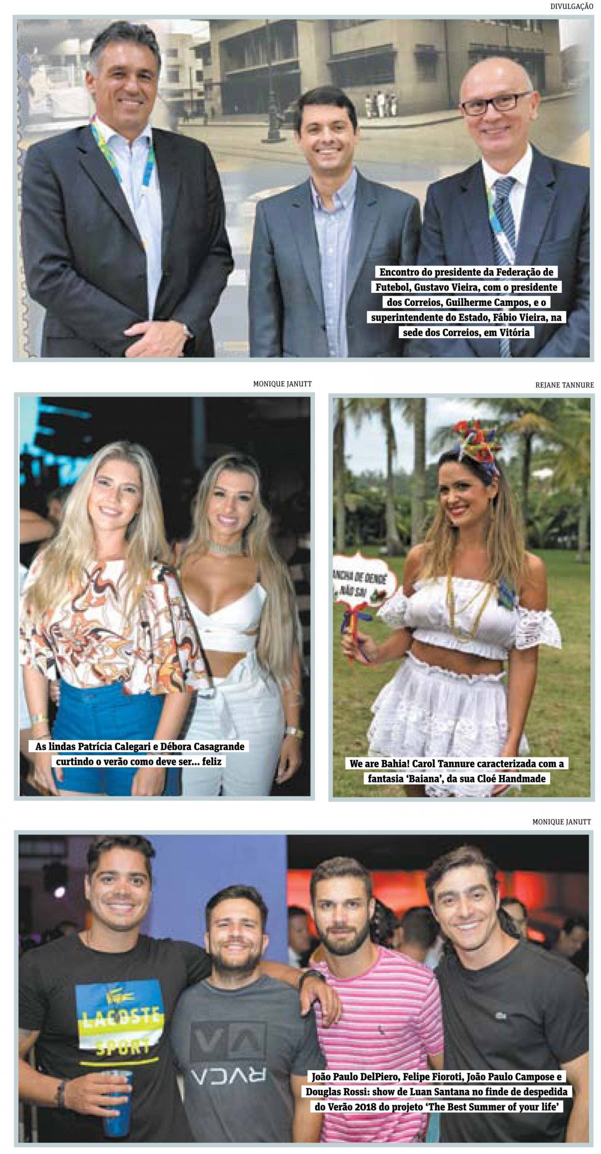 Coluna VIviane Anselmé 6 de fevereiro de 2018