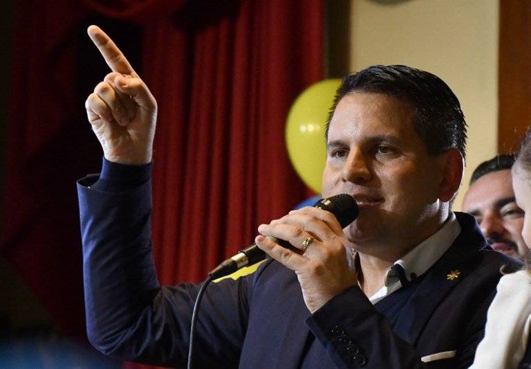 Fabricio Alvarado, candidato presidencial costarricense