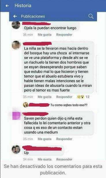Información falsa sobre Emmelyn