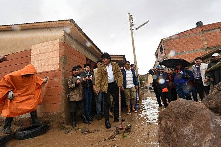 Inundaciones en Bolivia