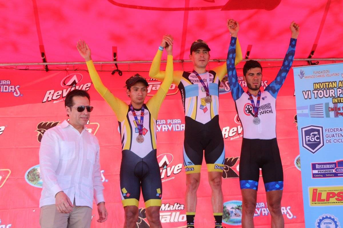 Rodas se subió a los más alto del podio.