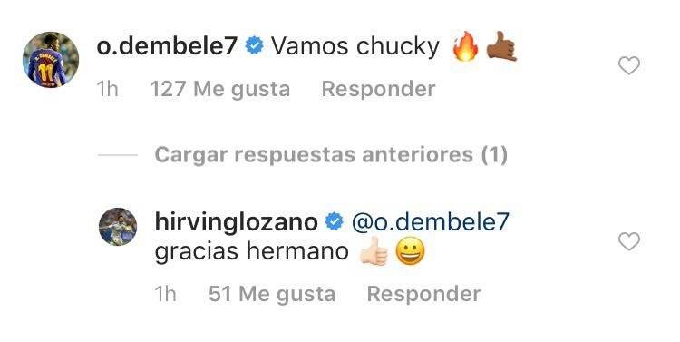 Dembelé elogia a