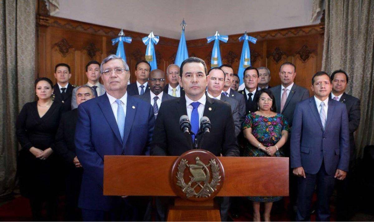 Jimmy Morales 15 de septiembre
