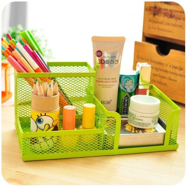 Inspiración: almacenaje de materiales de escritorio en casa - Belelú