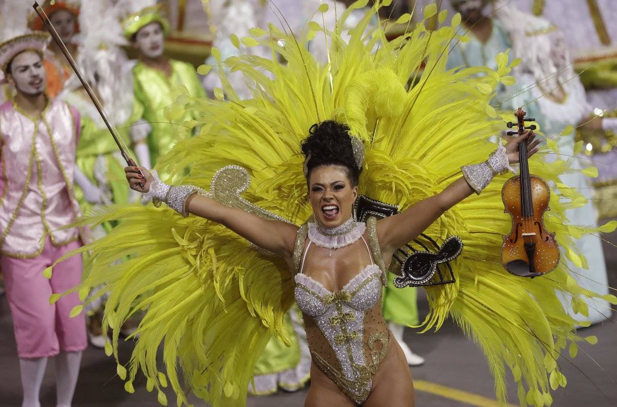 Carnaval de Sao Paulo, Brasil.