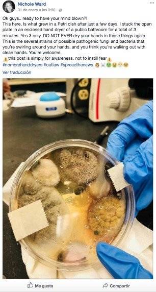 Publicación de Facebook