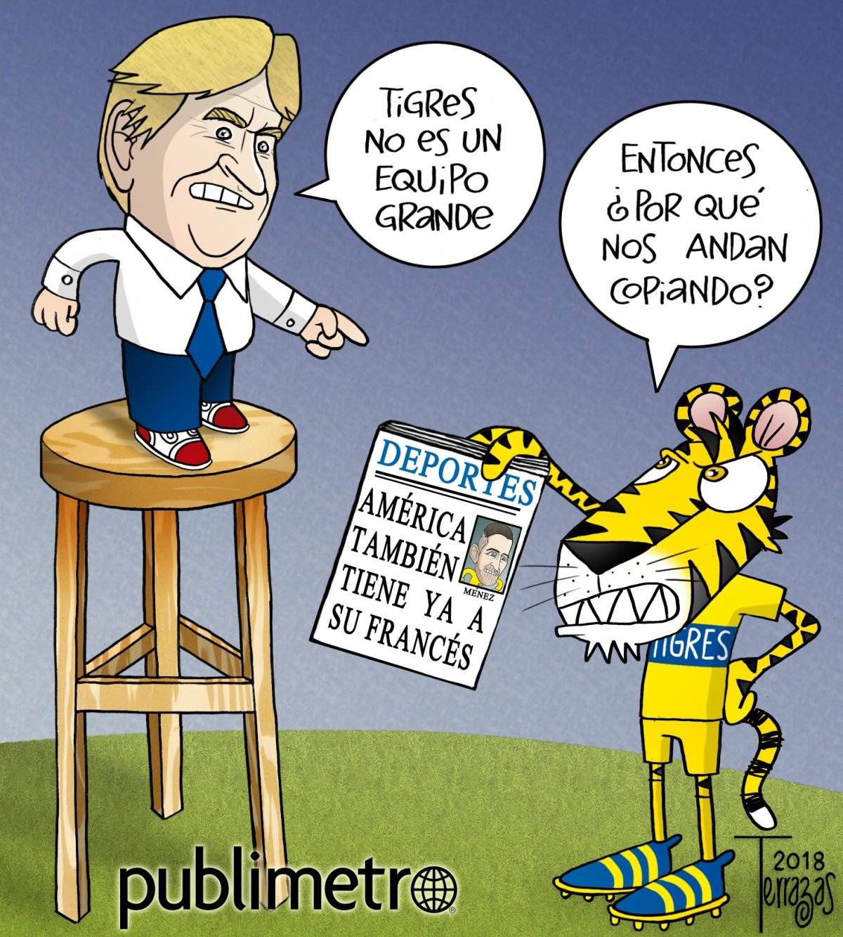 El humor de Terrazas