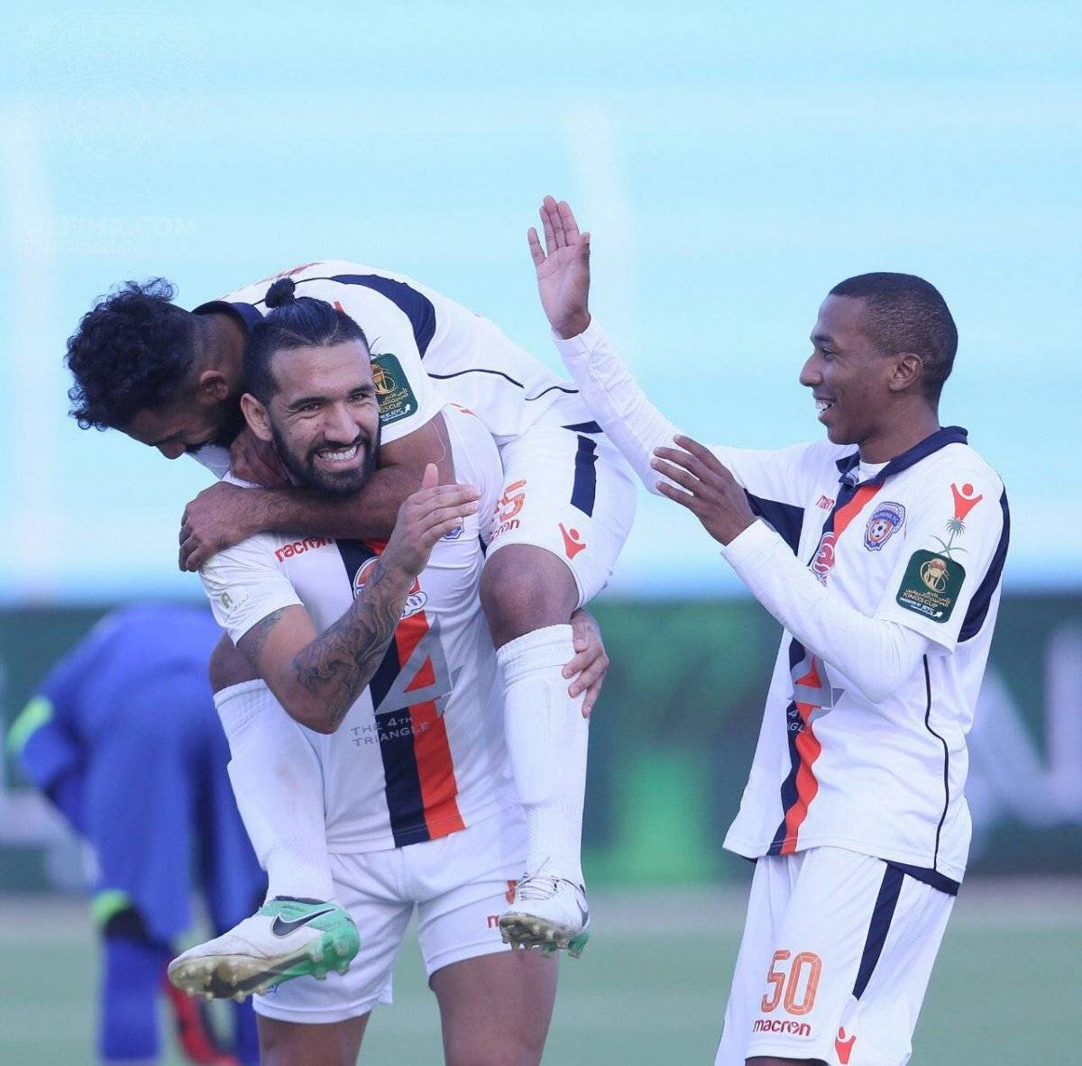 Fernández es la figura del Al Feiha, que vive su primera temporada en la máxima división del fútbol saudí / Foto: Gentileza
