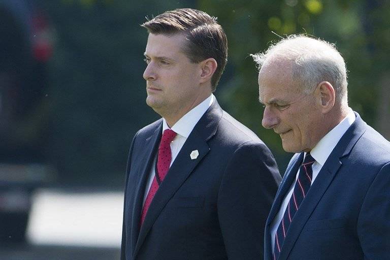 Rob Porter, secretario de personal de la Casa Blanca