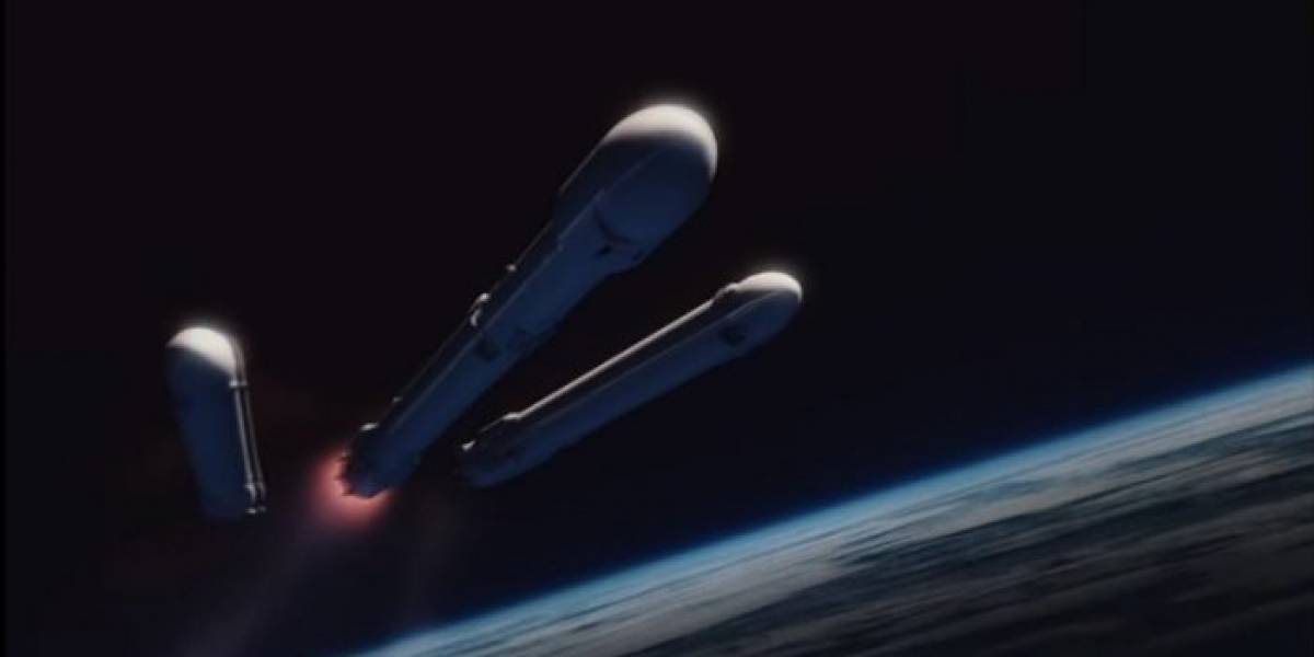 El cohete central del Falcon Heavy finalmente falló al aterrizar