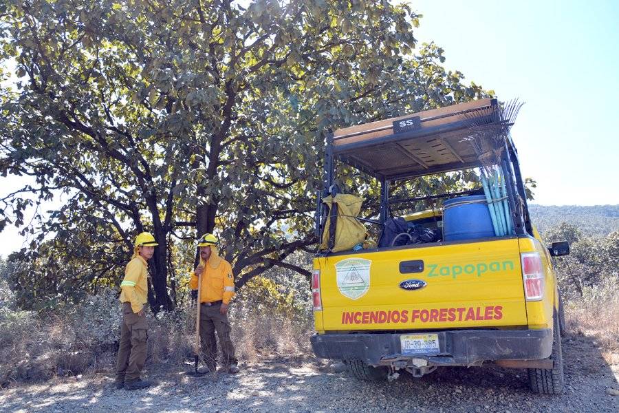 Blindan La Primavera y Bugambilias ante incendios forestales