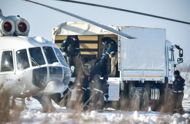 Accidente de avión en Rusia