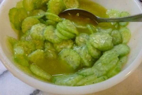 Como hacer aderezo para ensalada de pepino