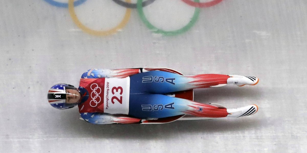 VIDEO: Competidora estadounidense sufre accidente en el luge de PyeongChang