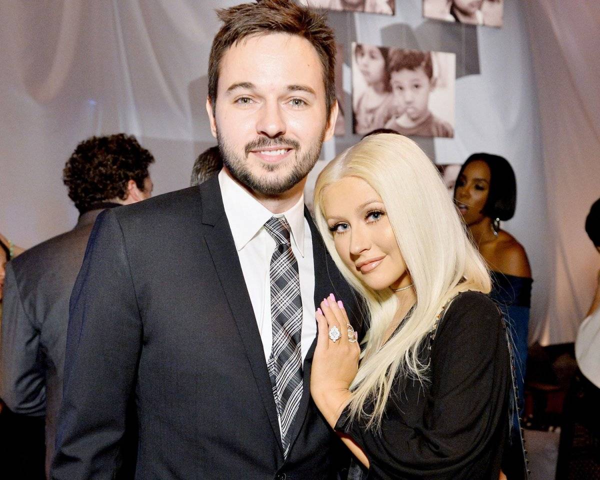 Christina Aguilera y Matt Rutler