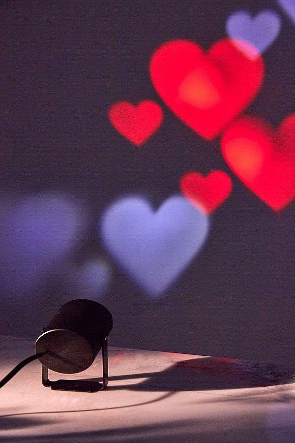 Proyector de corazones
