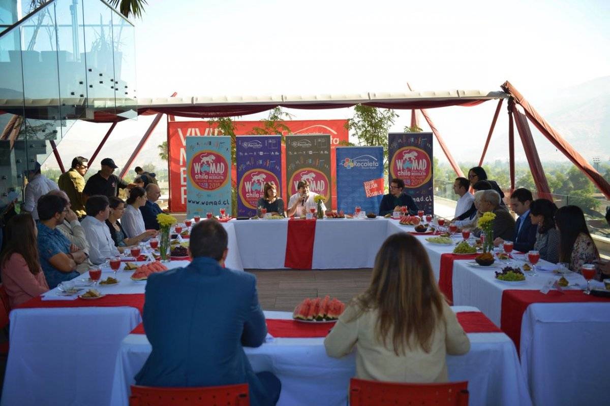 Pre lanzamiento del Festival Womad Chile