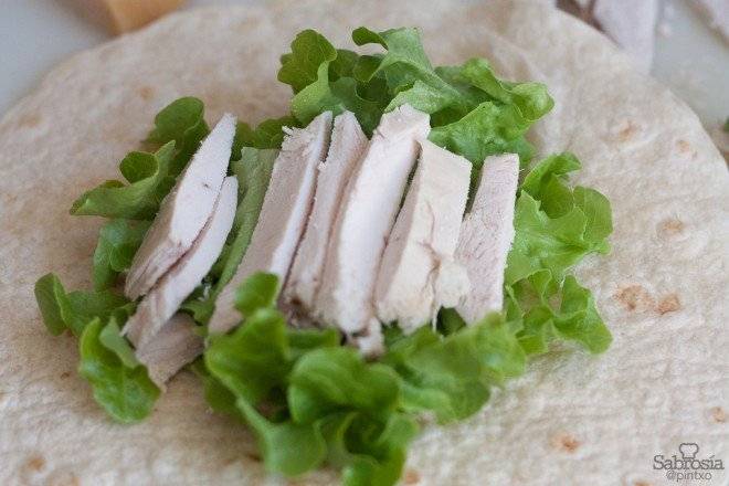 Receta de wraps César - Sabrosía | Nueva Mujer