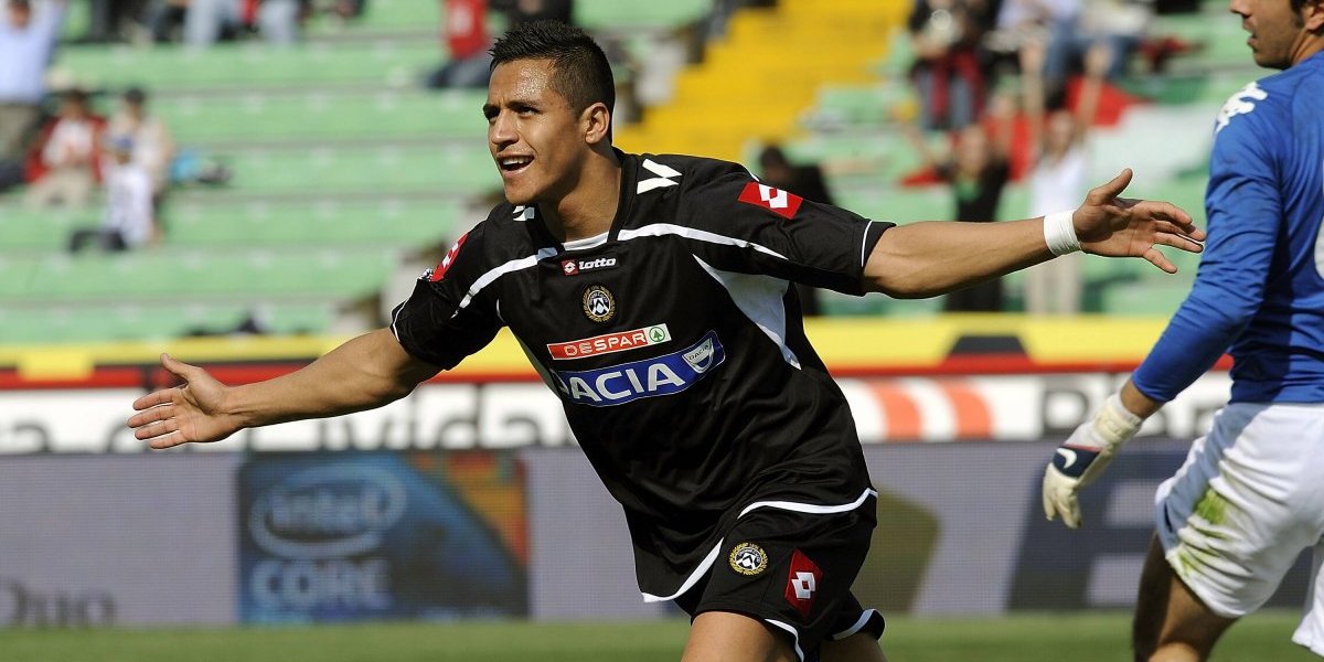 La locura de Alexis comenzó en Udinese