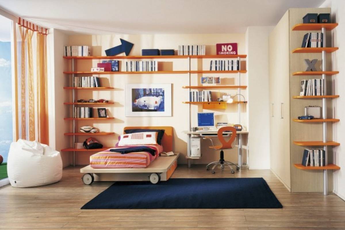 Ideas para organizar el espacio de los niños con estantes - Belelú