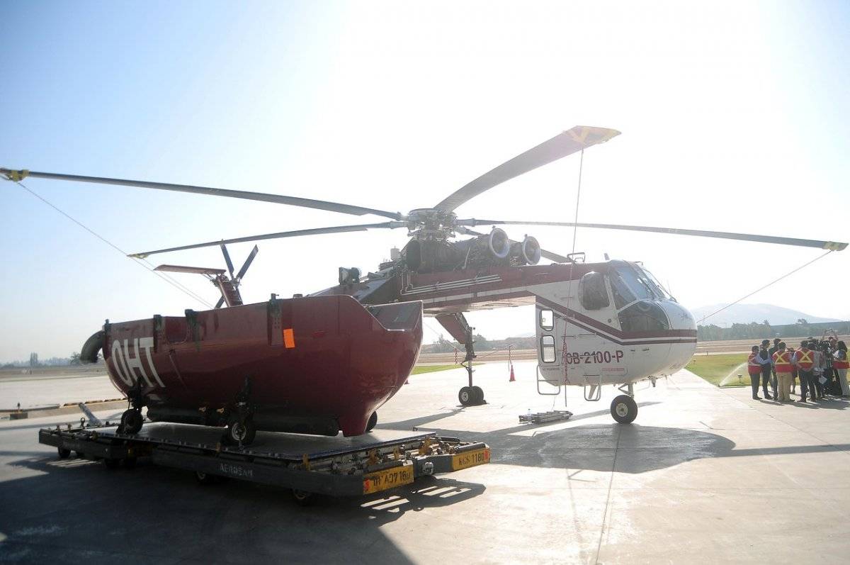 Helicóptero Conaf