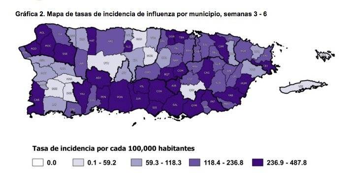 Captura de pantalla / Fuente: Departamento de Salud