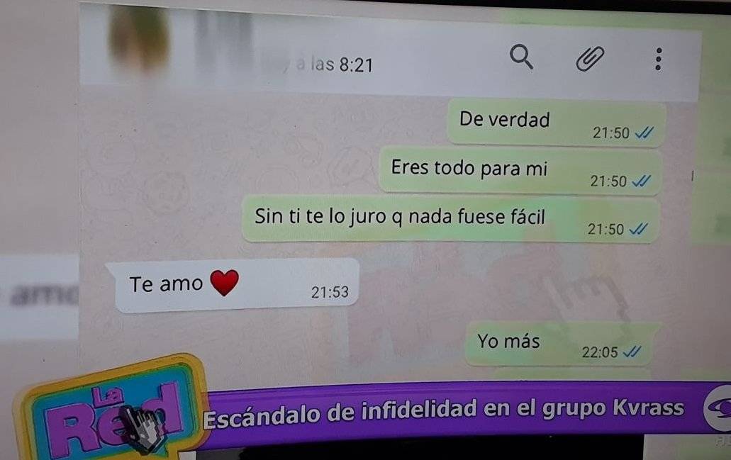 Conversaciones infidelidad grupo Kvrass