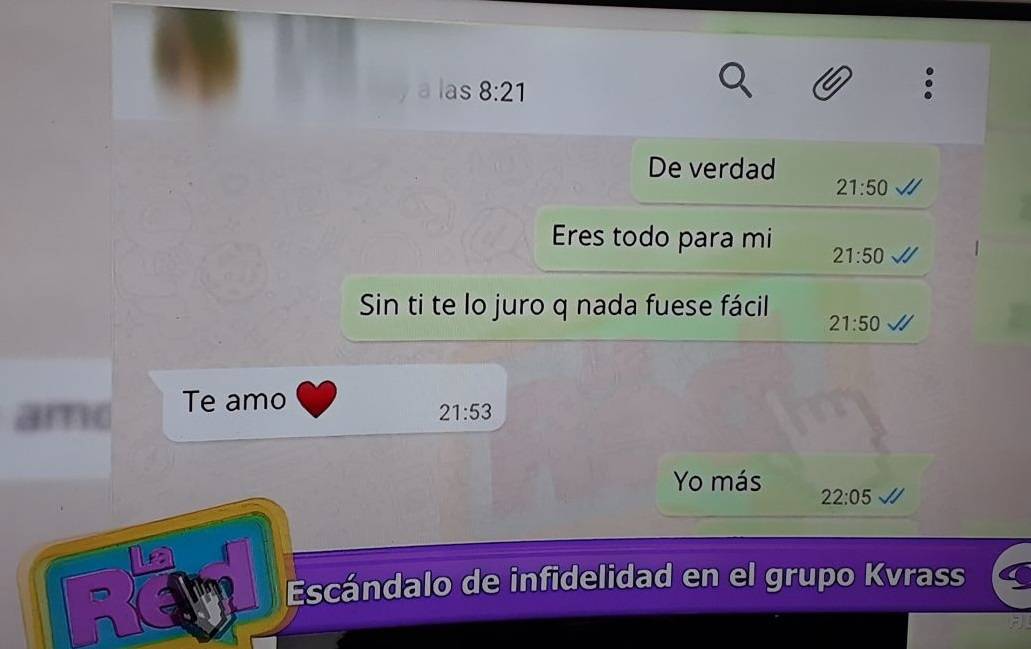 Conversaciones infidelidad grupo Kvrass Conversaciones infidelidad grupo Kvrass