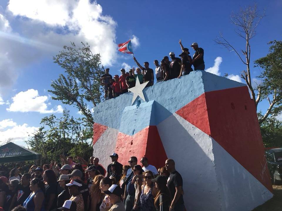 Bandera en Loíza
